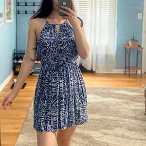 Summer drawstring dress